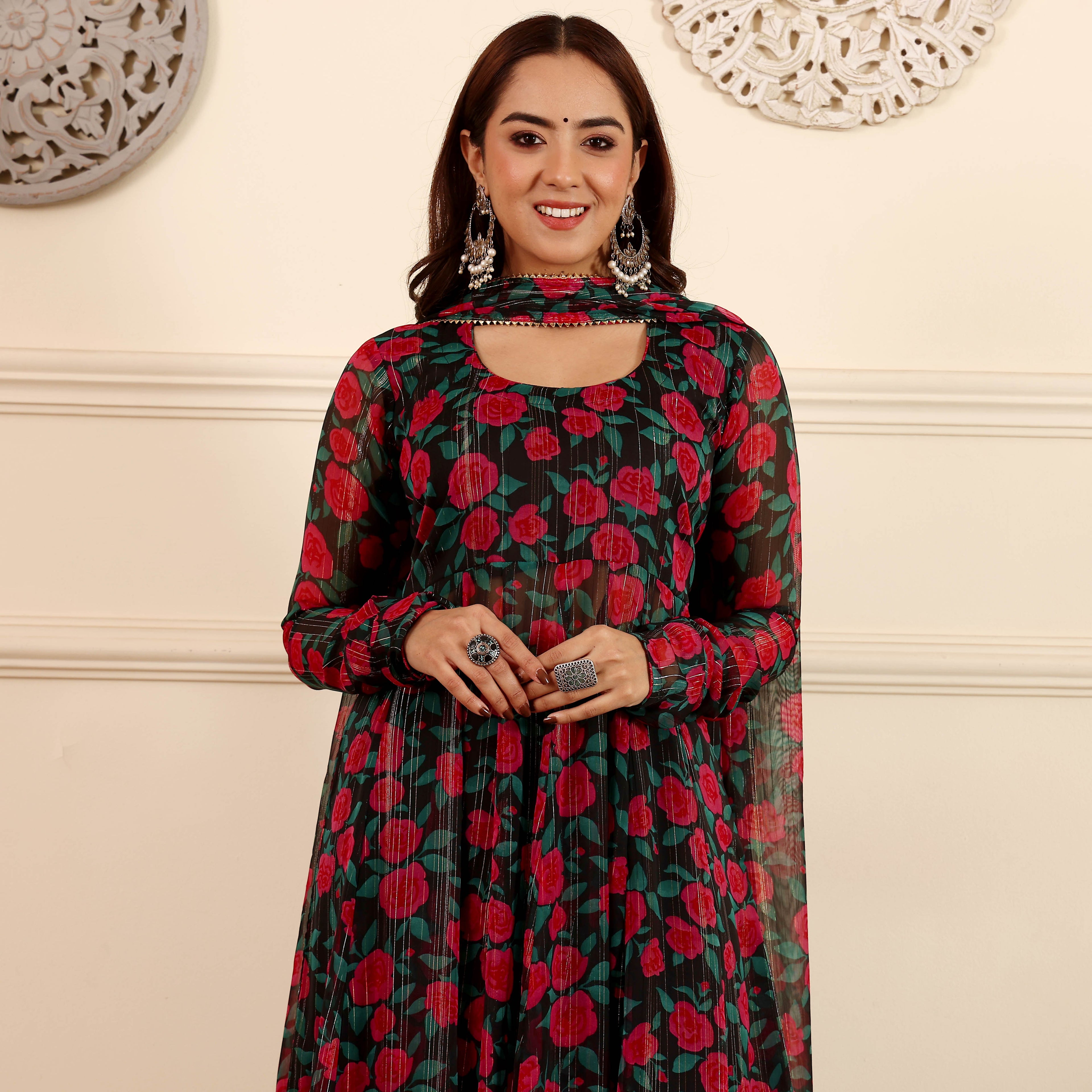 Fiza Georgette Set
