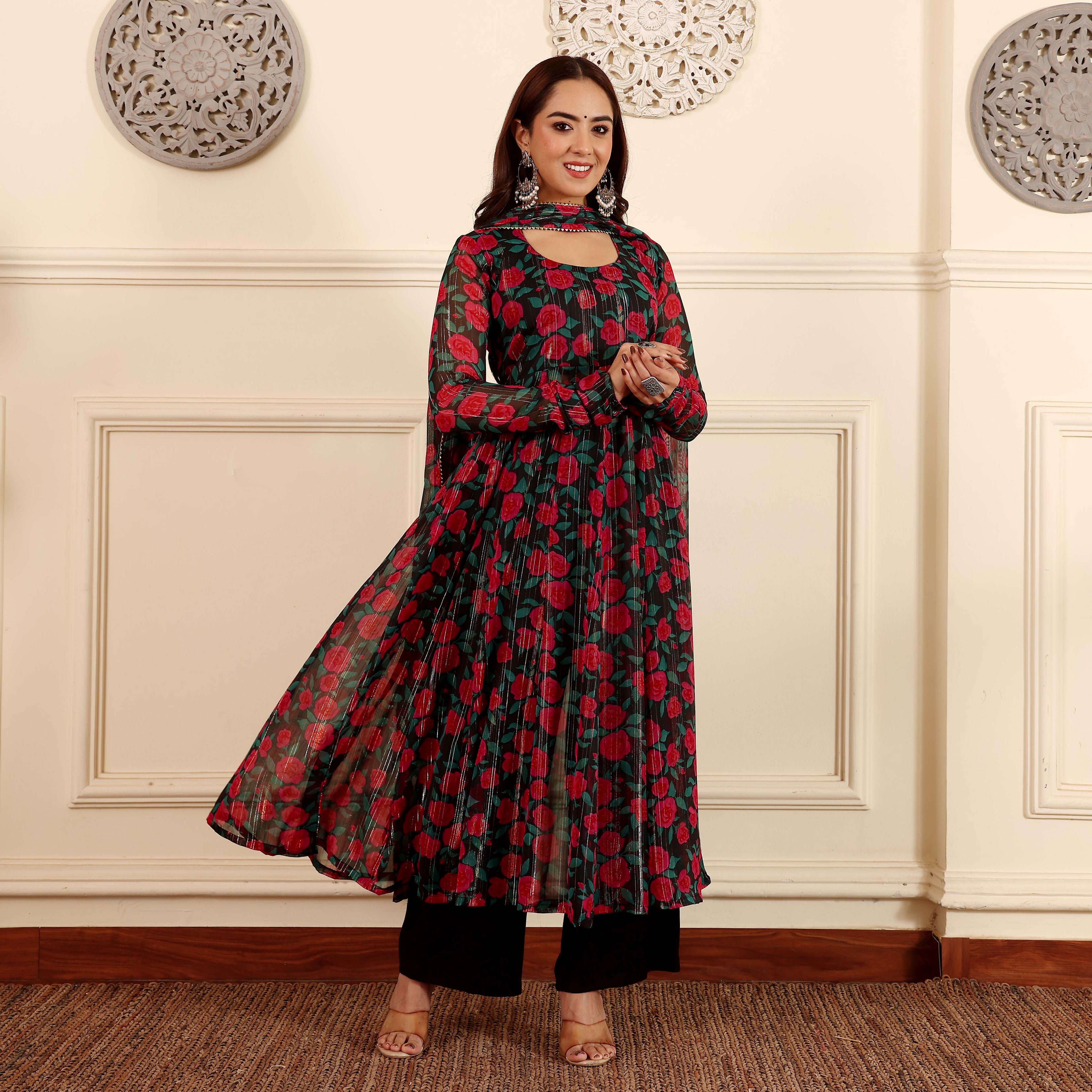 Fiza Georgette Set