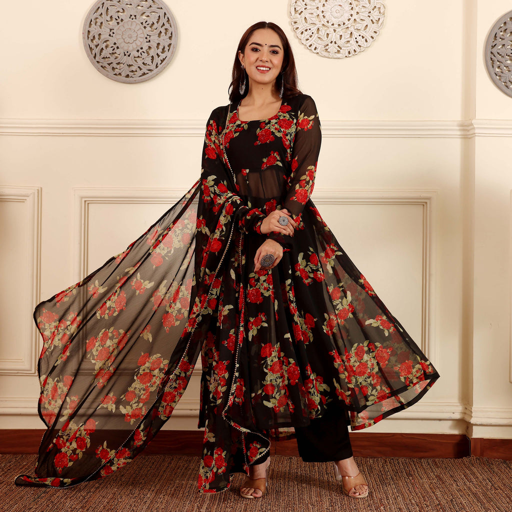 Krihana Georgette Set