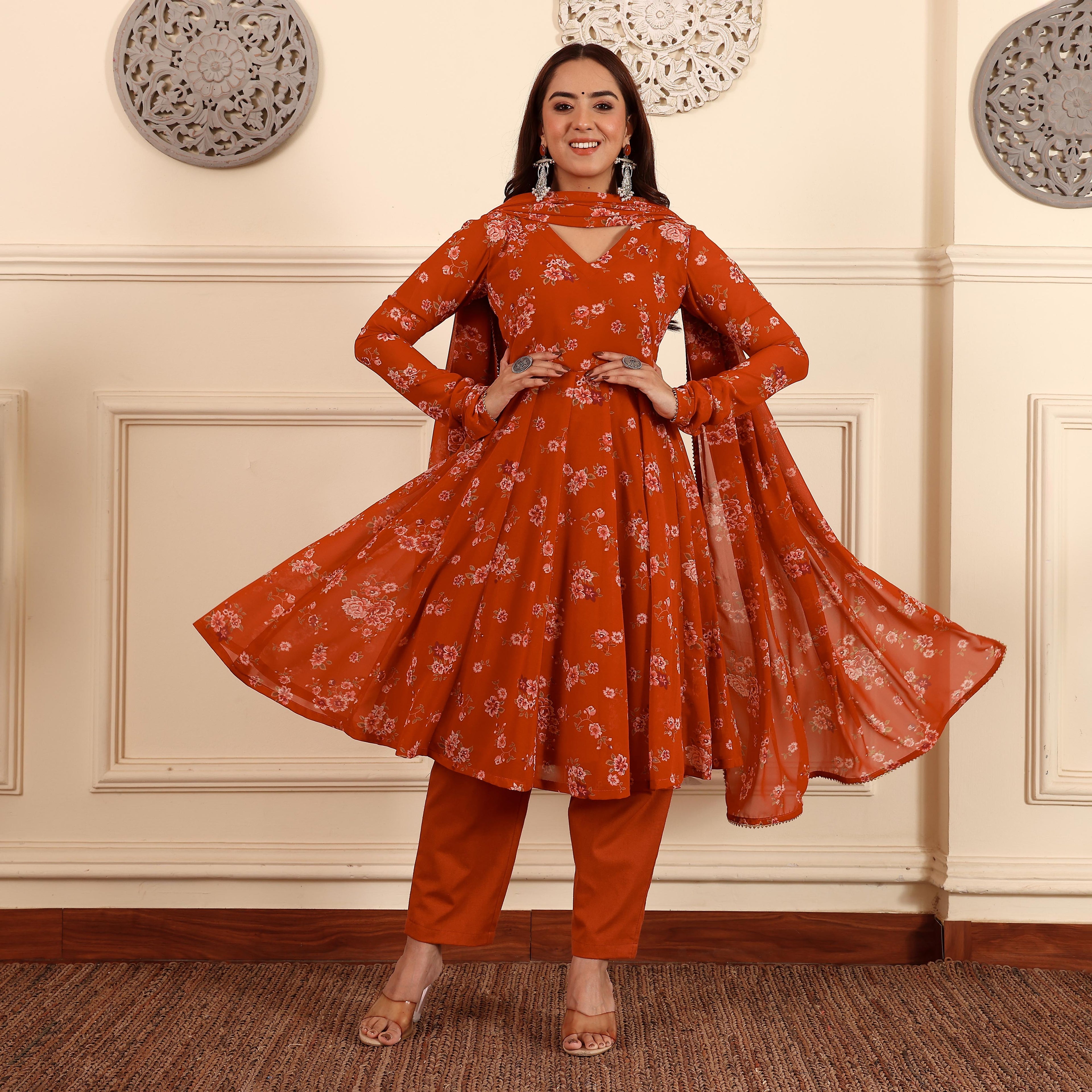 Kangana Georgette Set