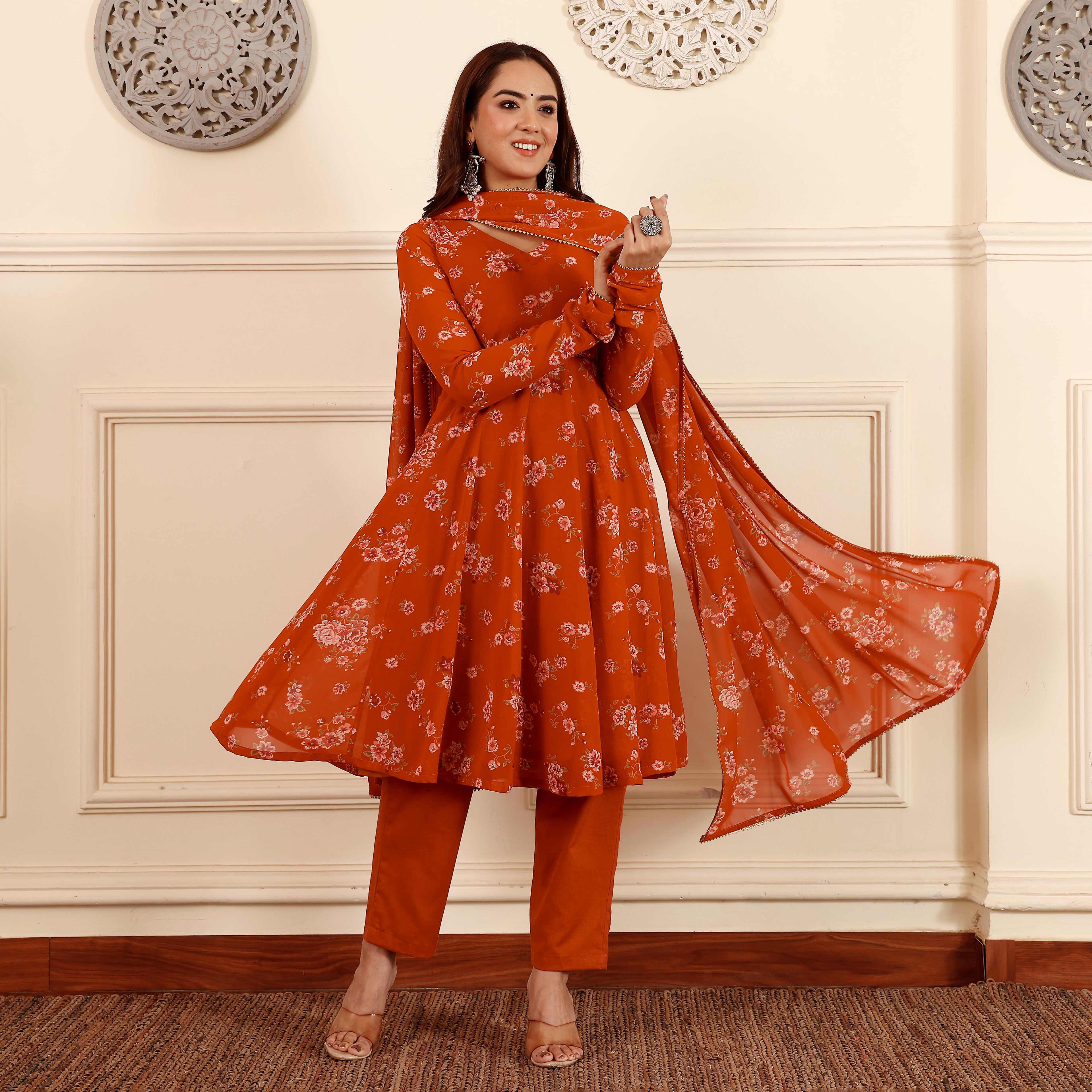 Kangana Georgette Set