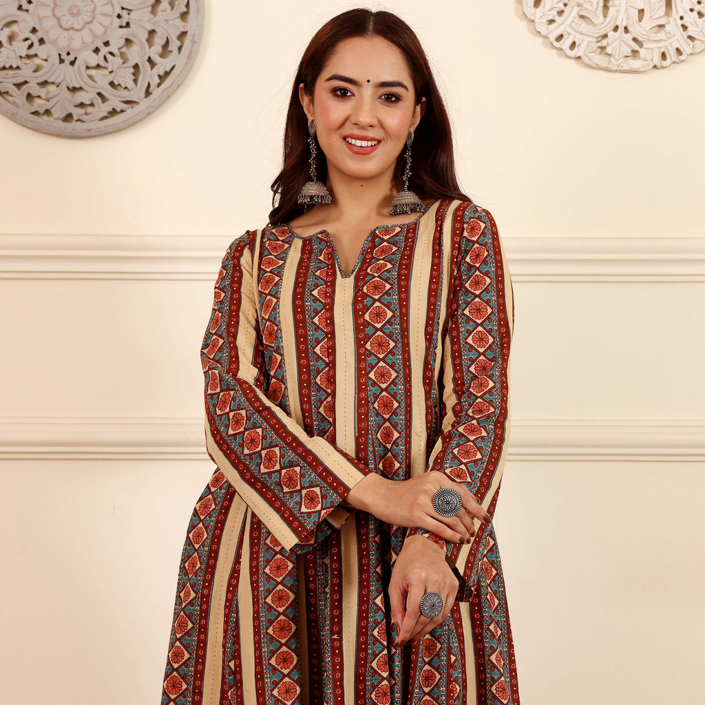 Asaaba Cotton Kurta