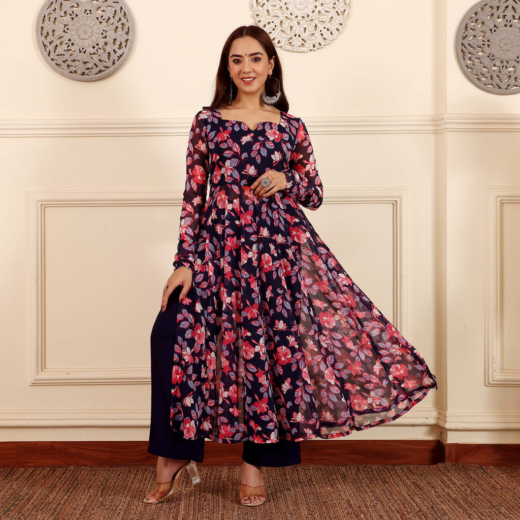 Meela Georgette Kurta