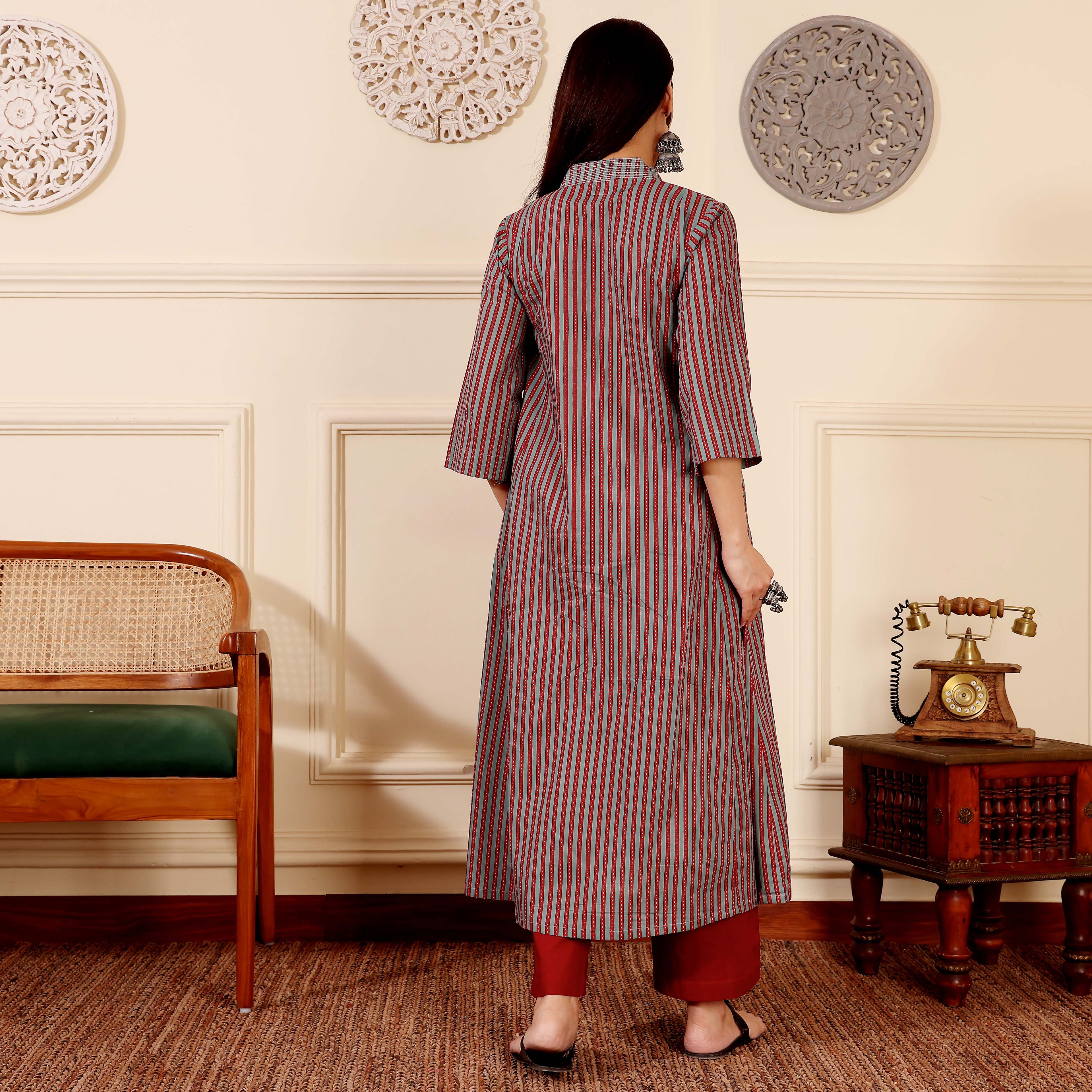 Barika Cotton Kurta