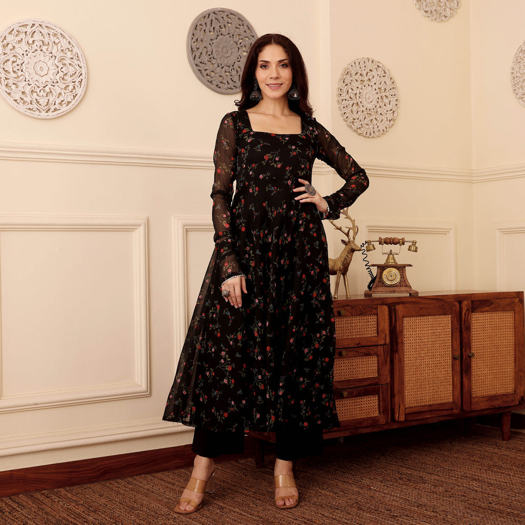 Lamya Georgette Kurta