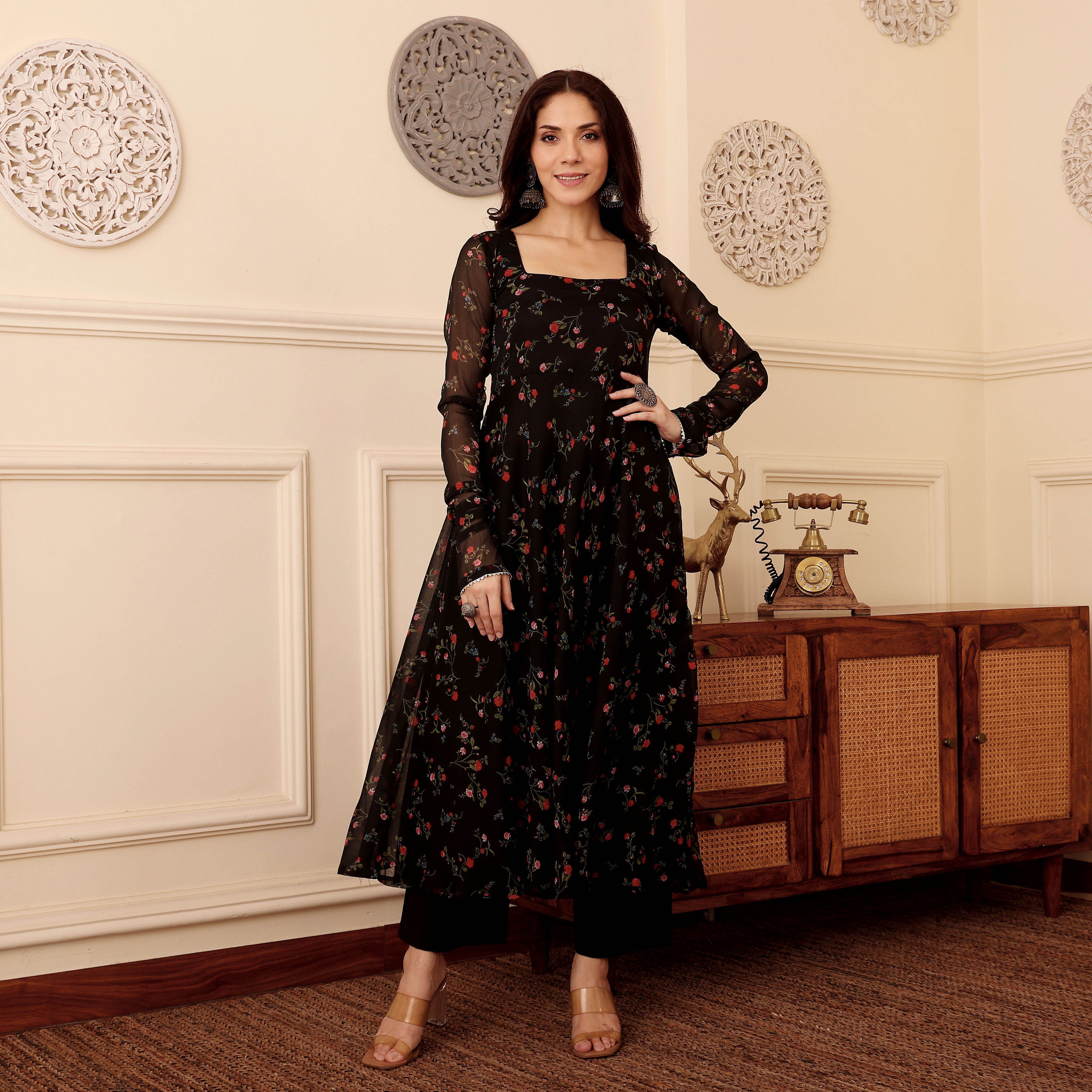 Lamya Georgette Kurta