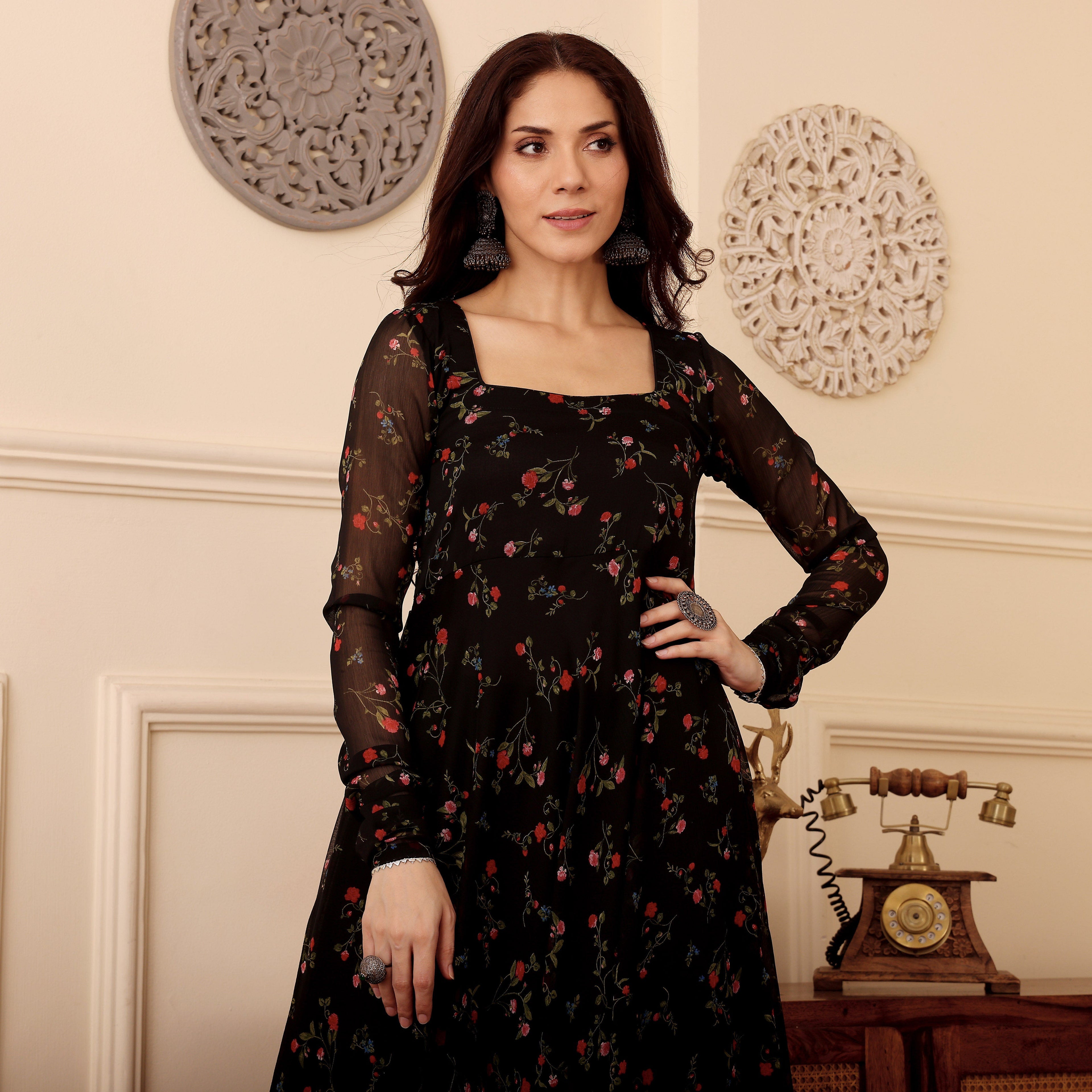 Lamya Georgette Kurta