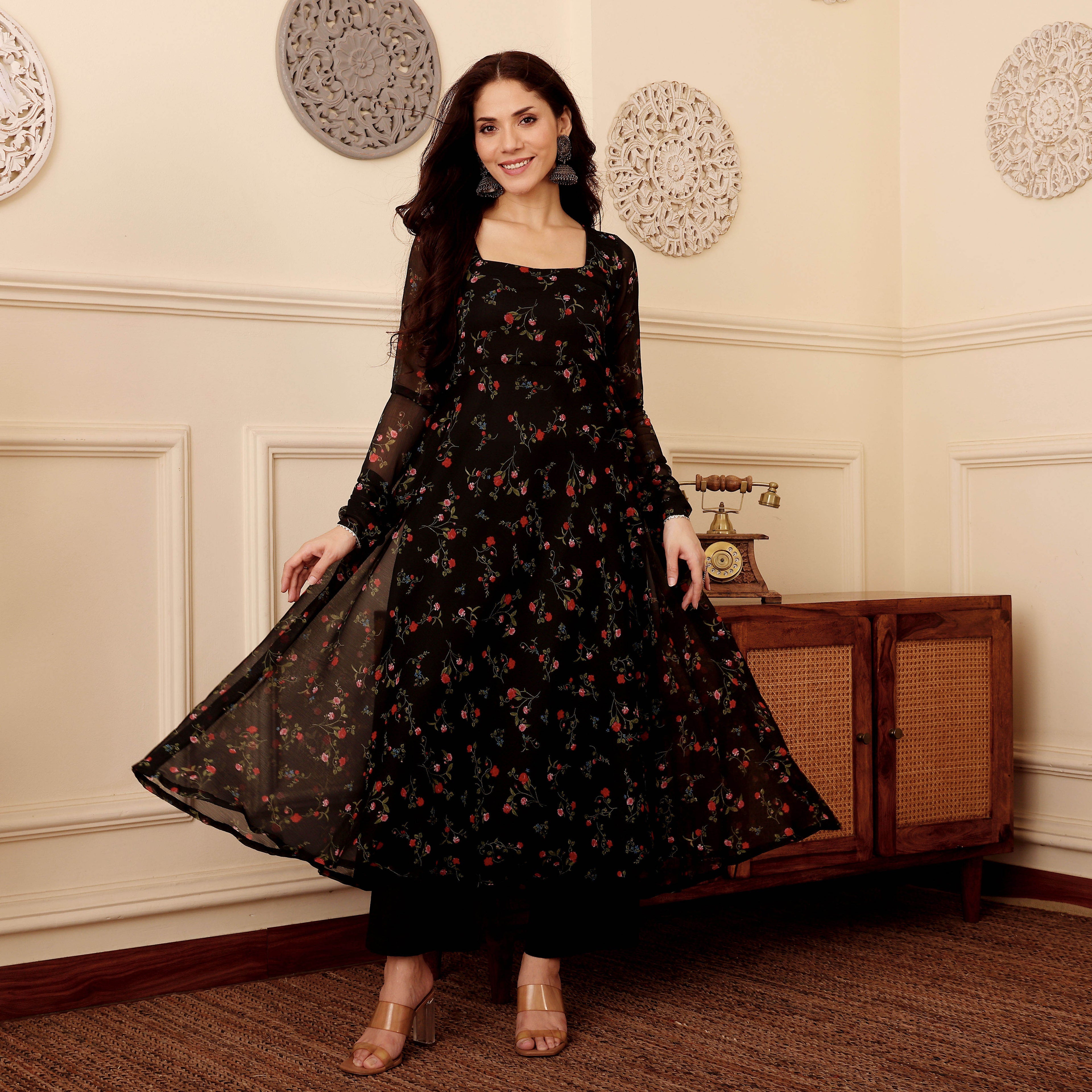 Lamya Georgette Kurta