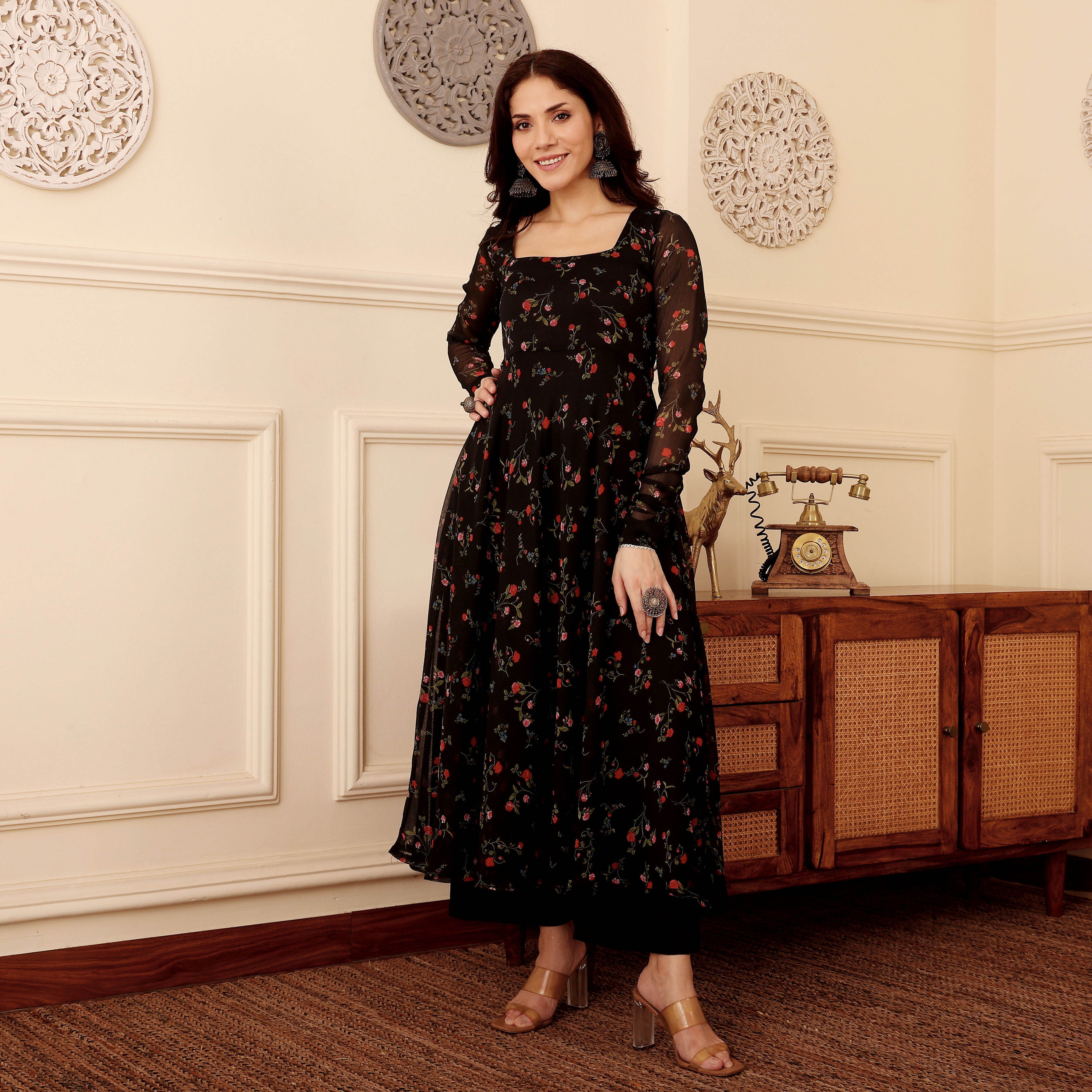 Lamya Georgette Kurta