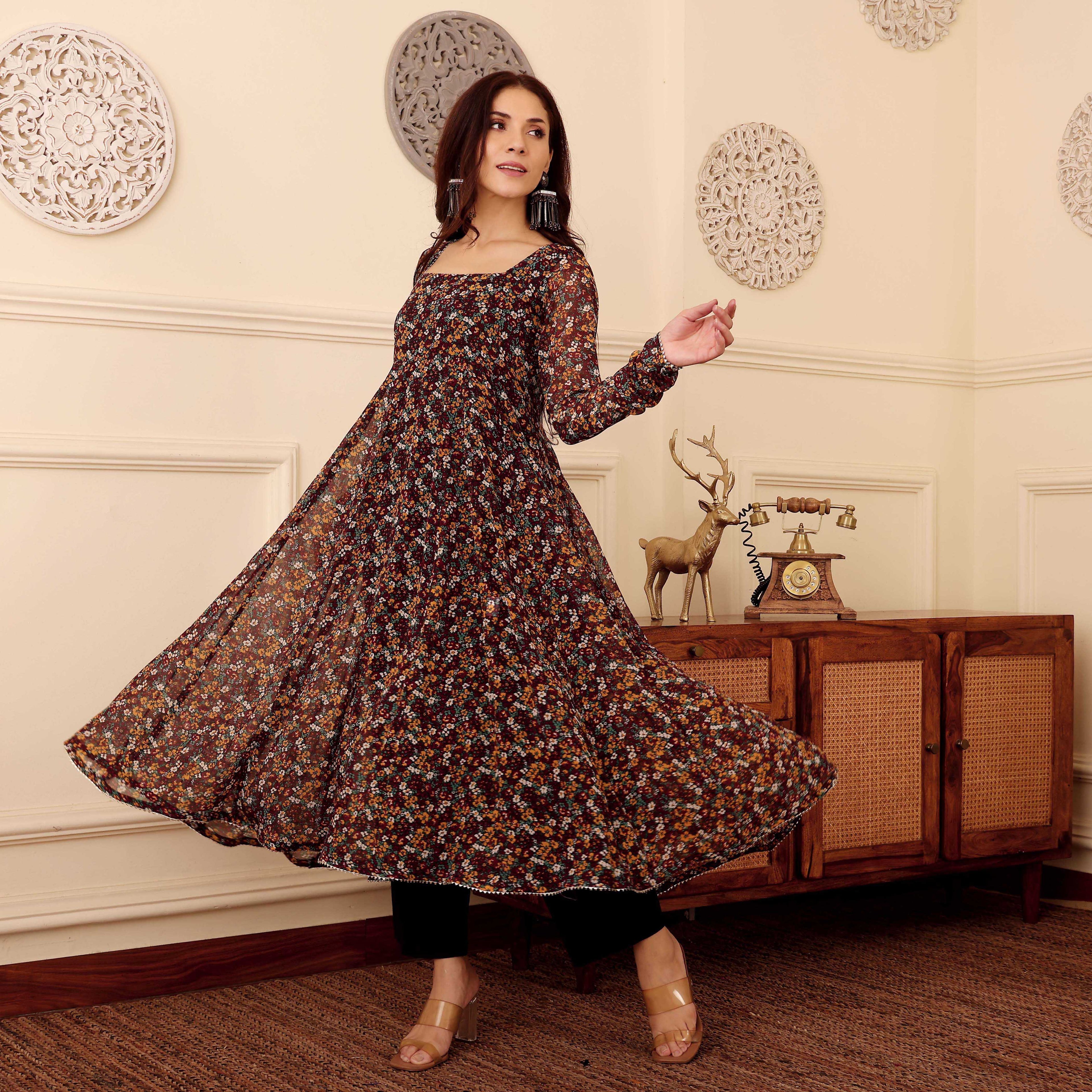 Ramola Georgette Kurta
