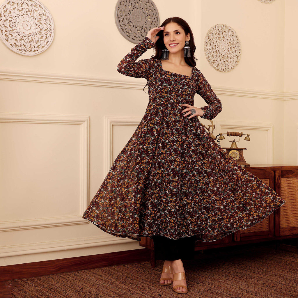 Ramola Georgette Kurta