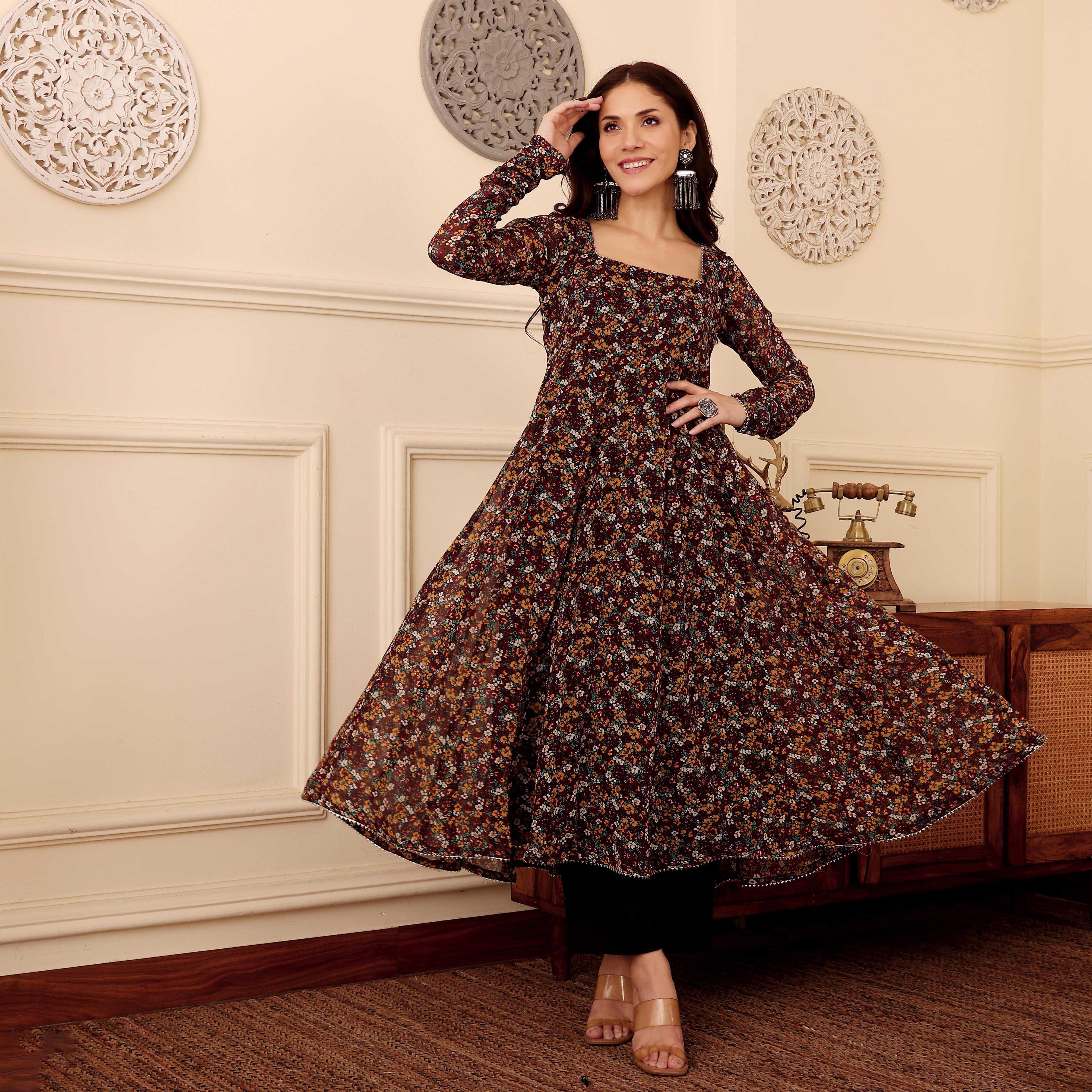Ramola Georgette Kurta