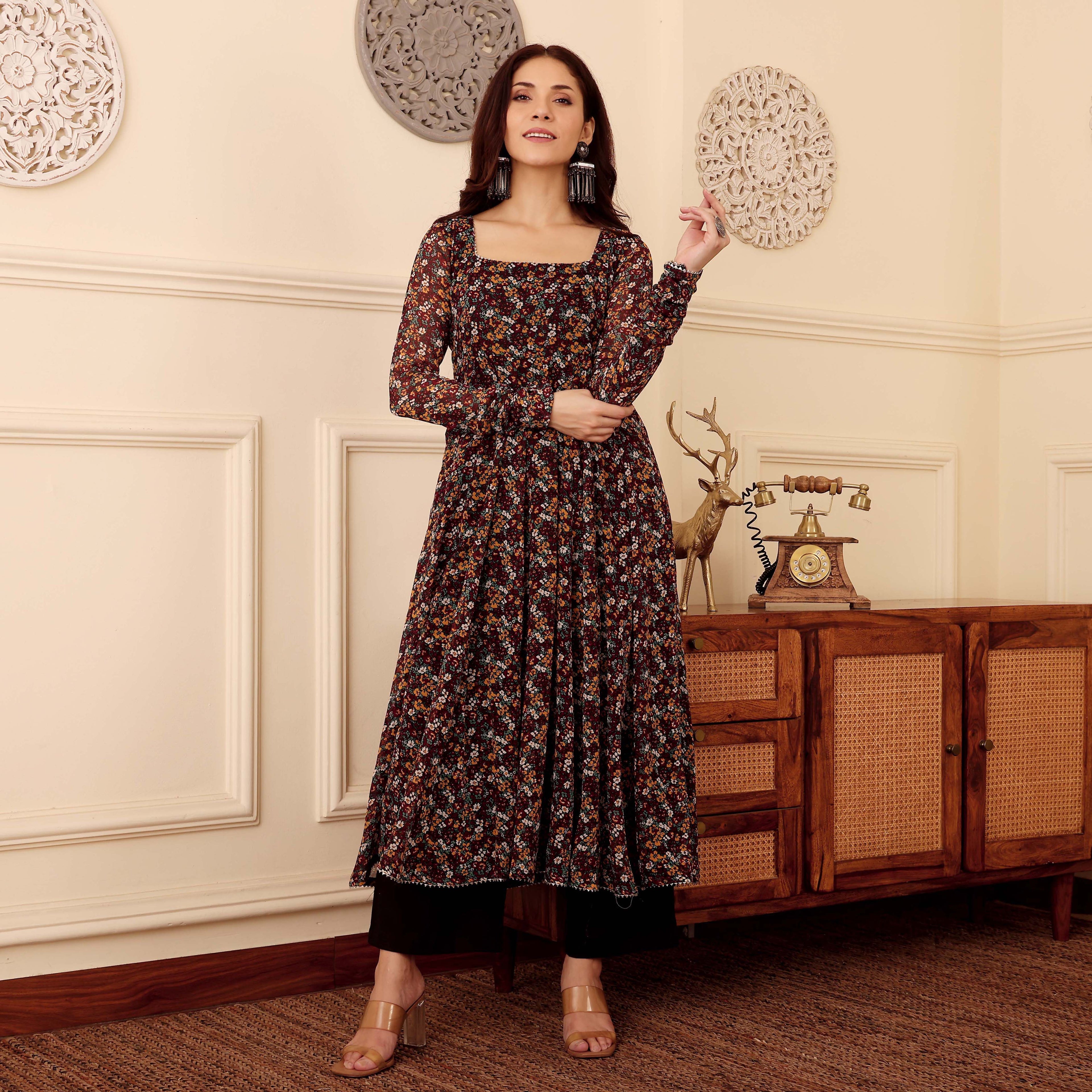 Ramola Georgette Kurta
