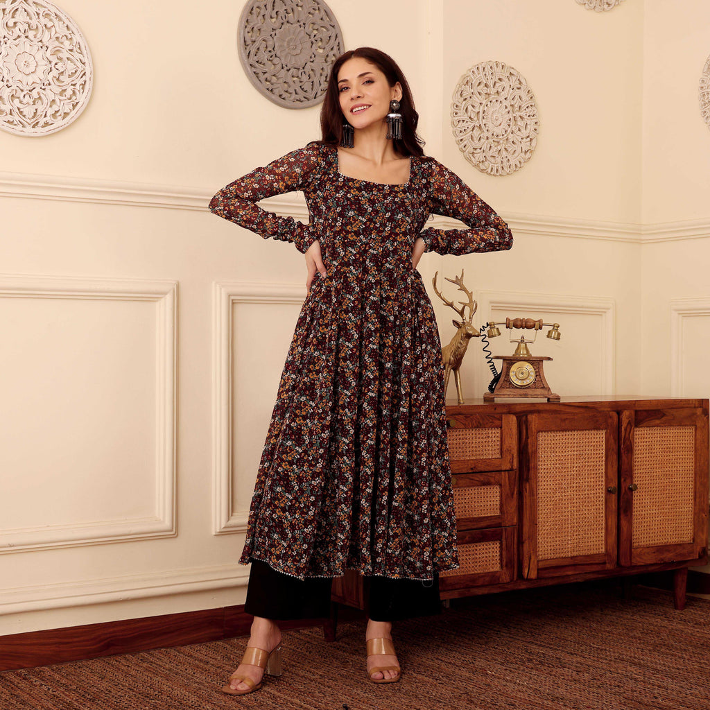 Ramola Georgette Kurta
