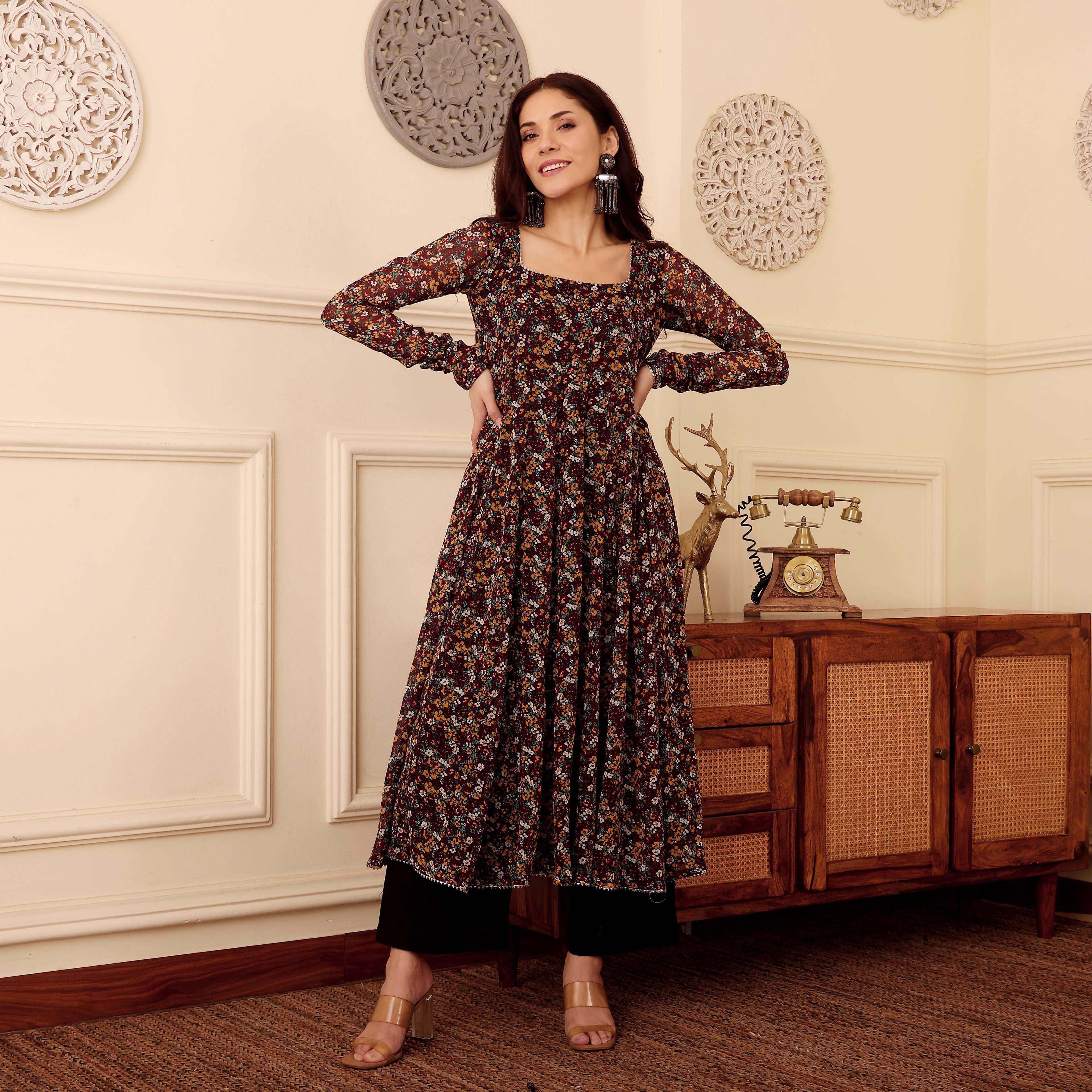 Ramola Georgette Kurta